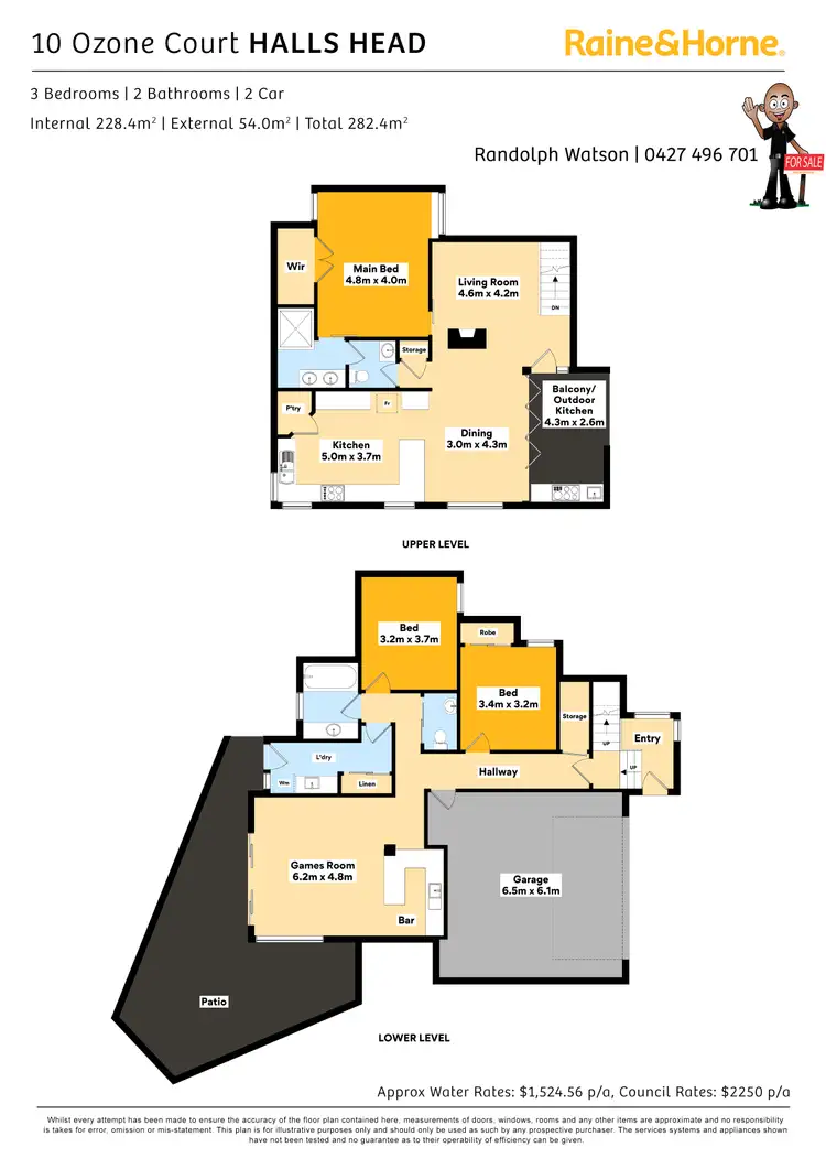 Floorplan of Homely house listing, 4A Ozone Court, Halls Head WA 6210