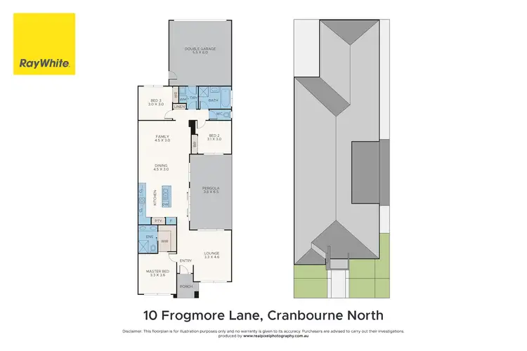 Floorplan of Homely house listing, 10 Frogmore Lane, Cranbourne North VIC 3977