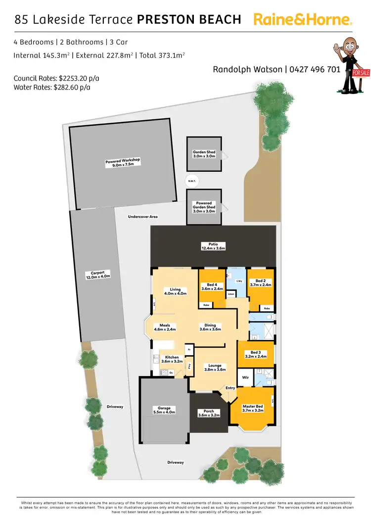 Floorplan of Homely house listing, 85 Lakeside Terrace, Preston Beach WA 6215