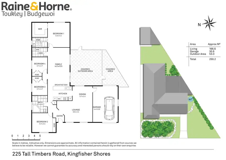 Floorplan of Homely house listing, 225 Tall Timbers Road, Kingfisher Shores NSW 2259