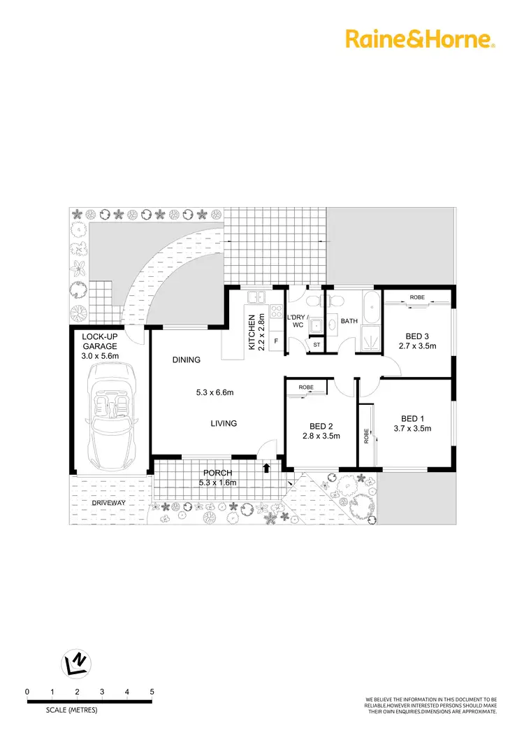 Floorplan of Homely villa listing, 1/26 Albert Street, Bexley NSW 2207