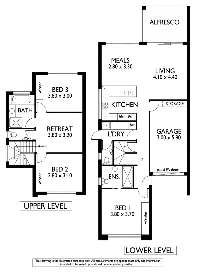 Floorplan of Homely house listing, 23b Warwick Ave, Kurralta Park SA 5037