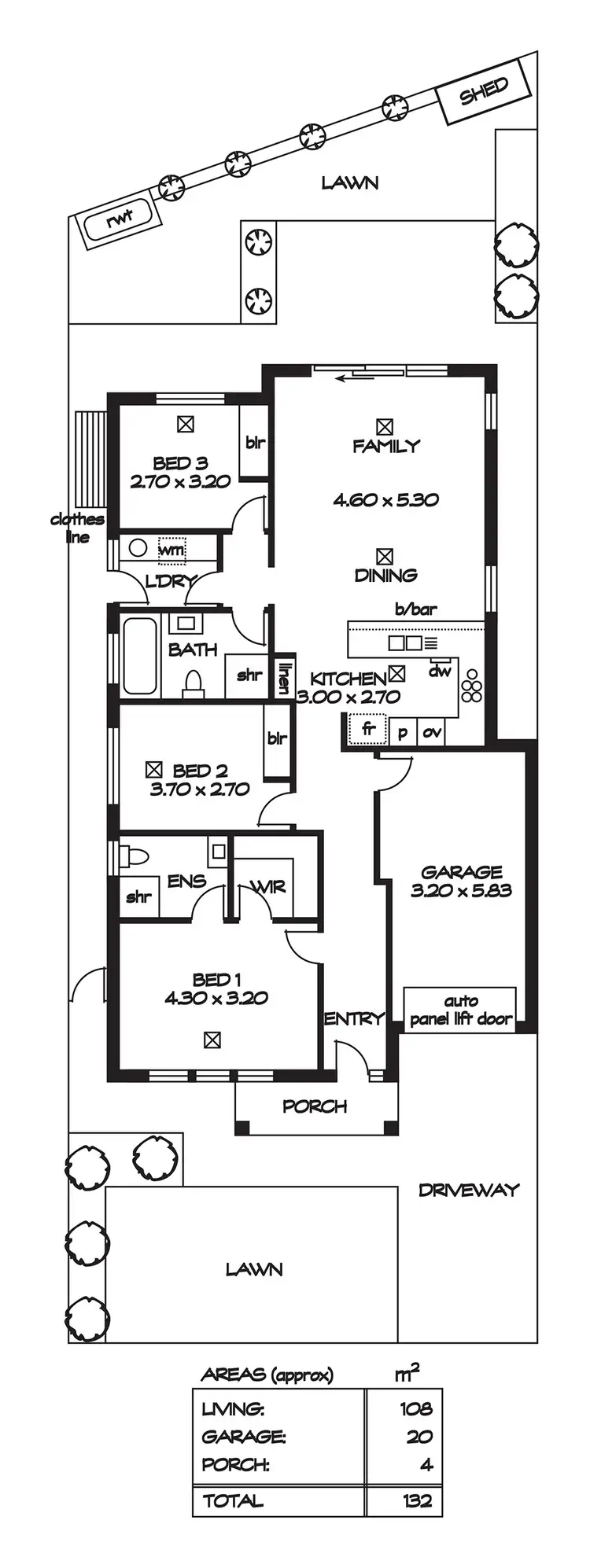 Floorplan of Homely house listing, 12C Traverse Avenue, Salisbury North SA 5108
