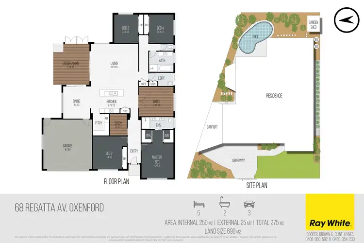 Floorplan of Homely house listing, 68 Regatta Avenue, Oxenford QLD 4210