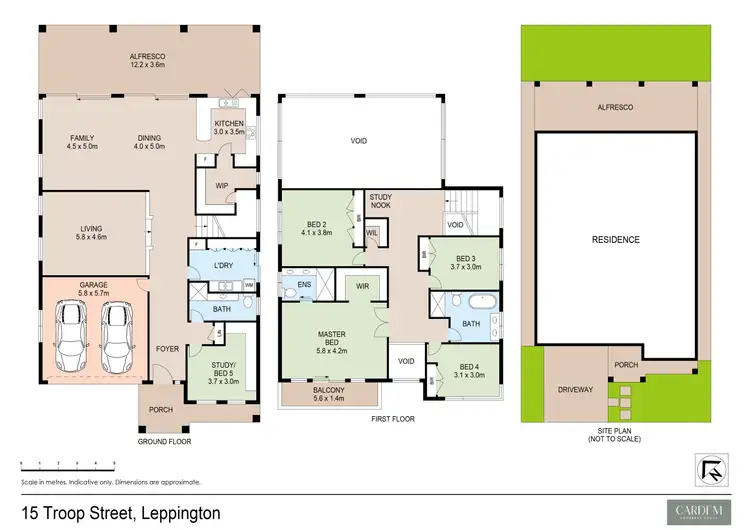 Floorplan of Homely house listing, 15 Troop Street, Leppington NSW 2179