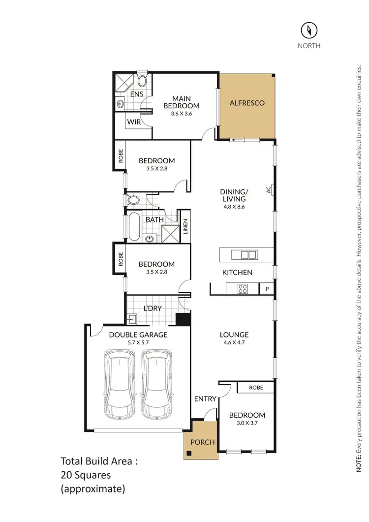 Floorplan of Homely house listing, 31 Aruma Avenue, Harkness VIC 3337