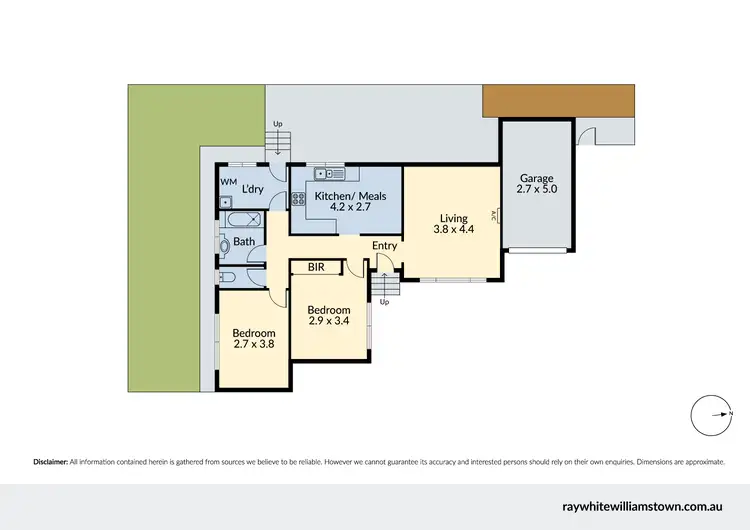 Floorplan of Homely unit listing, 4/25 Bradley Street, Newport VIC 3015