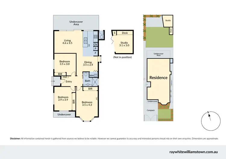 Floorplan of Homely house listing, 6 Ford Street, Newport VIC 3015