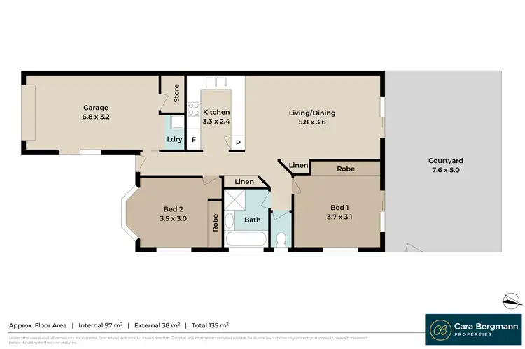 Floorplan of Homely villa listing, 55D/26 Mecklem Street, Strathpine QLD 4500