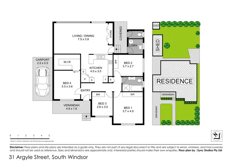 Floorplan of Homely house listing, 31 Argyle Street, South Windsor NSW 2756