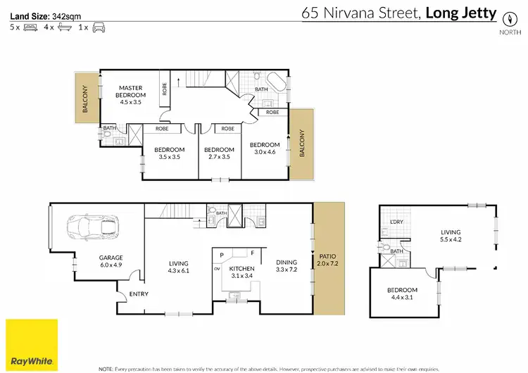 Floorplan of Homely house listing, 65 Nirvana Street, Long Jetty NSW 2261