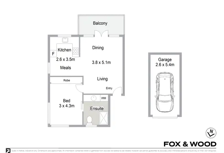 Floorplan of Homely apartment listing, 6/60 Kingsway, Cronulla NSW 2230