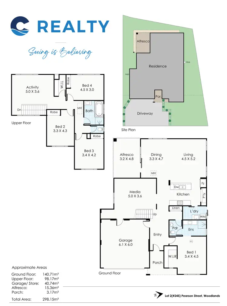 Floorplan of Homely house listing, 245B Pearson Street, Woodlands WA 6018