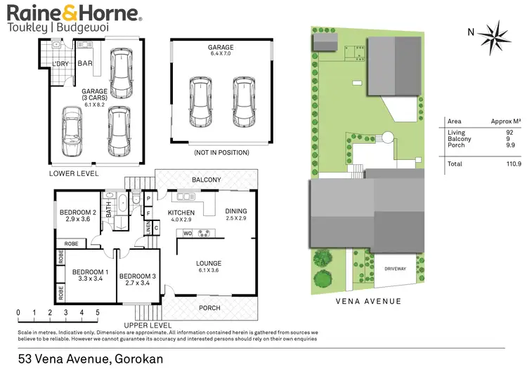 Floorplan of Homely house listing, 53 Vena Avenue, Gorokan NSW 2263