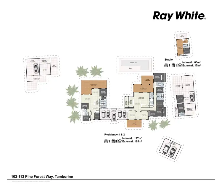Floorplan of Homely house listing, 103-113 Pine Forest Way, Tamborine QLD 4270