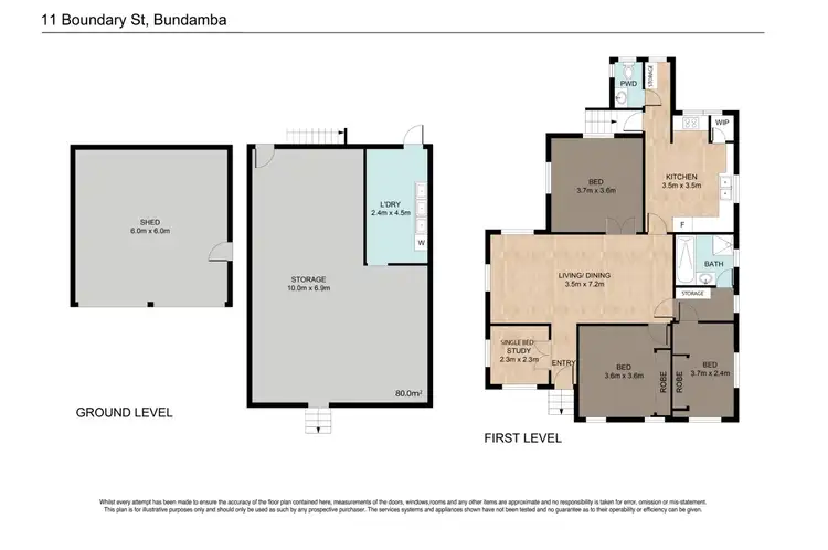 Floorplan of Homely house listing, 11 Boundary Street, Bundamba QLD 4304