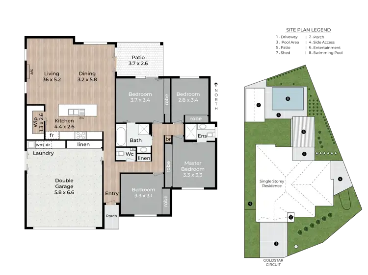 Floorplan of Homely house listing, 69 Goldstar Circuit, Caboolture QLD 4510
