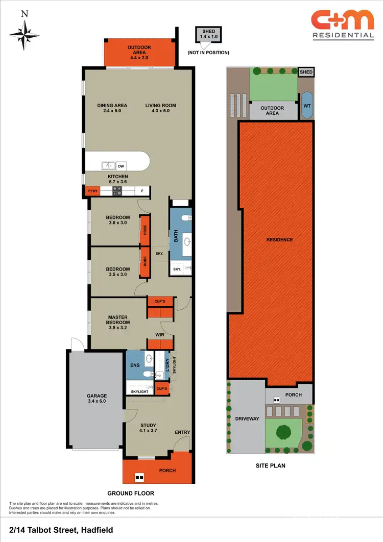 Floorplan of Homely house listing, 2/14 Talbot Street, Hadfield VIC 3046