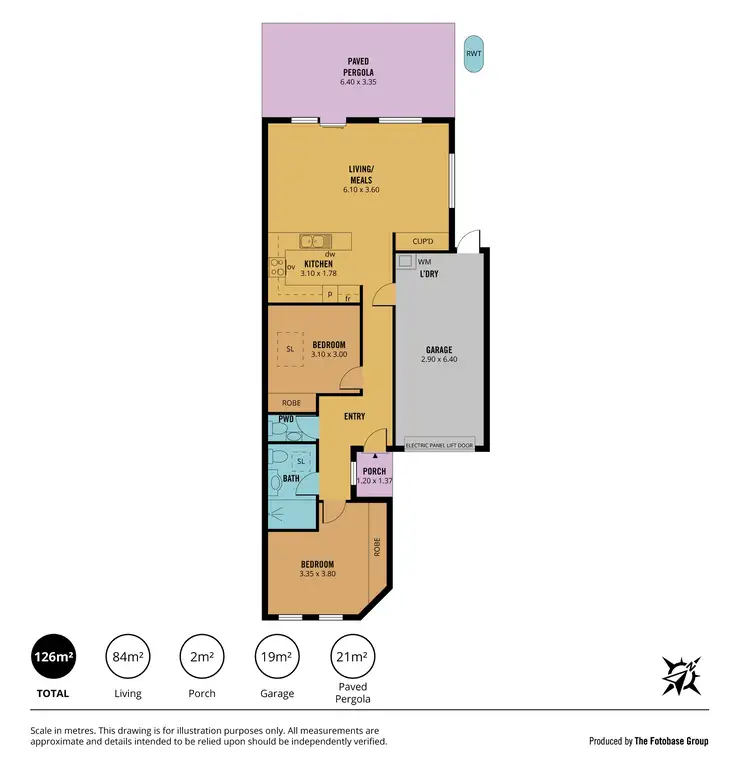 Floorplan of Homely house listing, 53B Limbert Avenue, Seacombe Gardens SA 5047
