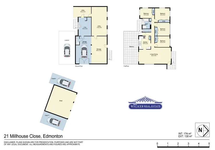 Floorplan of Homely house listing, 21-23 Millhouse Close, Edmonton QLD 4869