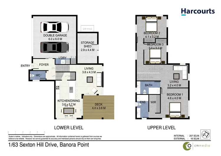 Floorplan of Homely townhouse listing, 1/63 Sexton Hill Drive, Banora Point NSW 2486