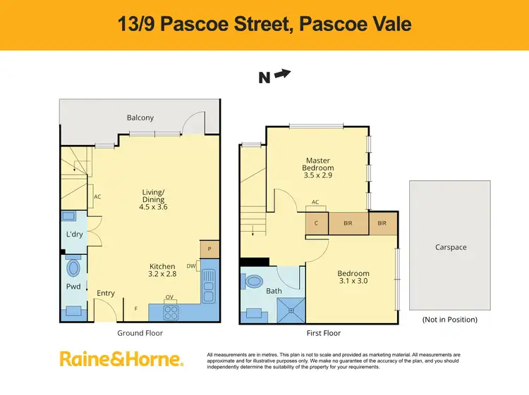 Floorplan of Homely apartment listing, 13/9 Pascoe Street, Pascoe Vale VIC 3044