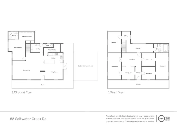 Floorplan of Homely house listing, 86 Saltwater Creek Road, Maryborough QLD 4650