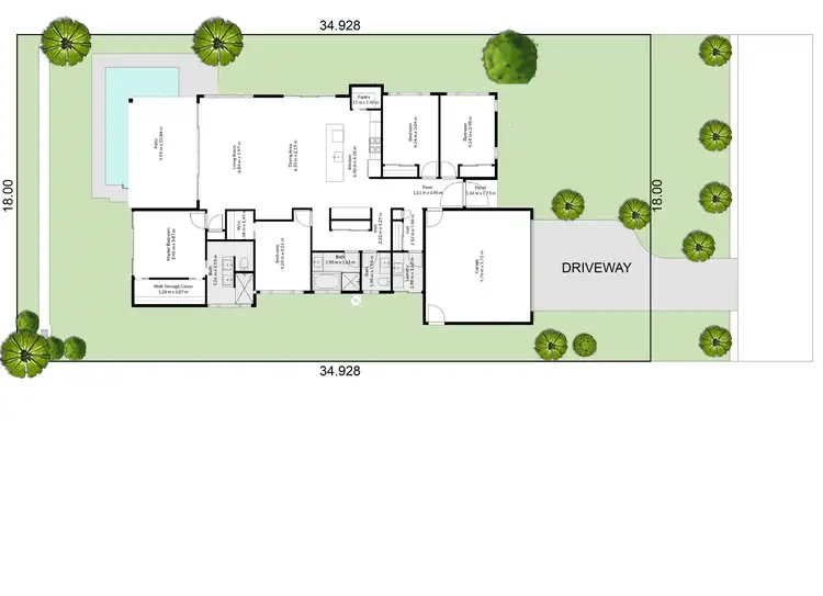 Floorplan of Homely house listing, 39 Milman Drive, Port Douglas QLD 4877