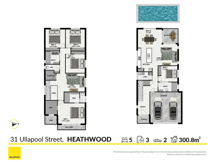 Floorplan of Homely house listing, 31 Ullapool Street, Heathwood QLD 4110