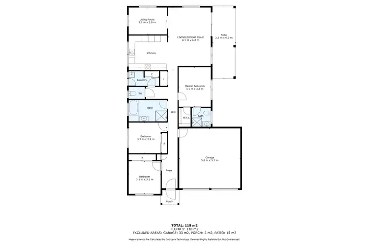 Floorplan of Homely house listing, 166 River Parks Boulevard, Kelso QLD 4815