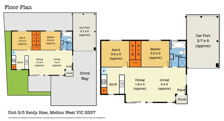 Floorplan of Homely house listing, 5/5 Reidy Rise, Harkness VIC 3337