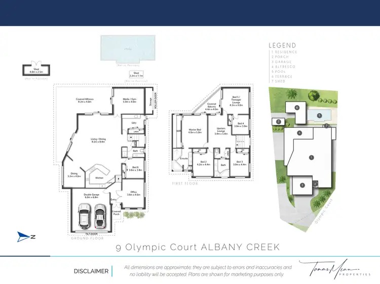 Floorplan of Homely house listing, 9 Olympic Court, Albany Creek QLD 4035