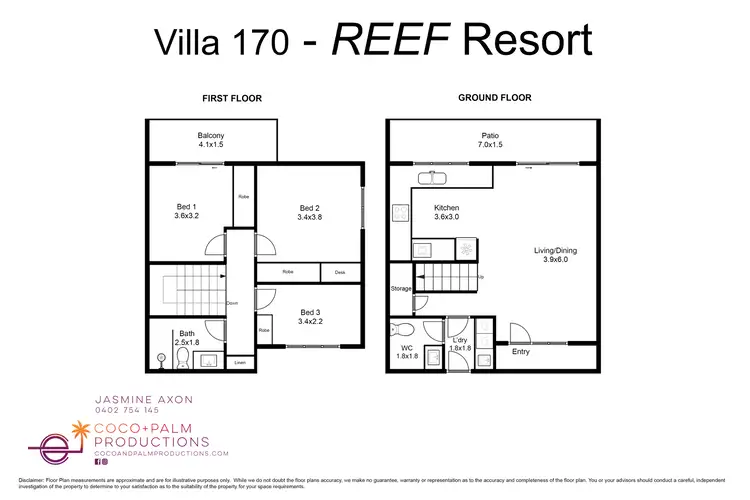 Floorplan of Homely unit listing, 170/5-9 Escape Street (Reef Resort), Port Douglas QLD 4877