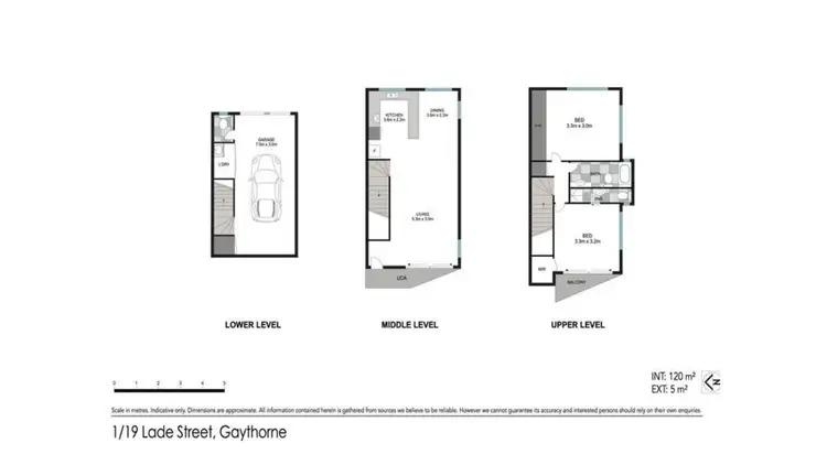 Floorplan of Homely townhouse listing, 1/19 Lade Street, Gaythorne QLD 4051