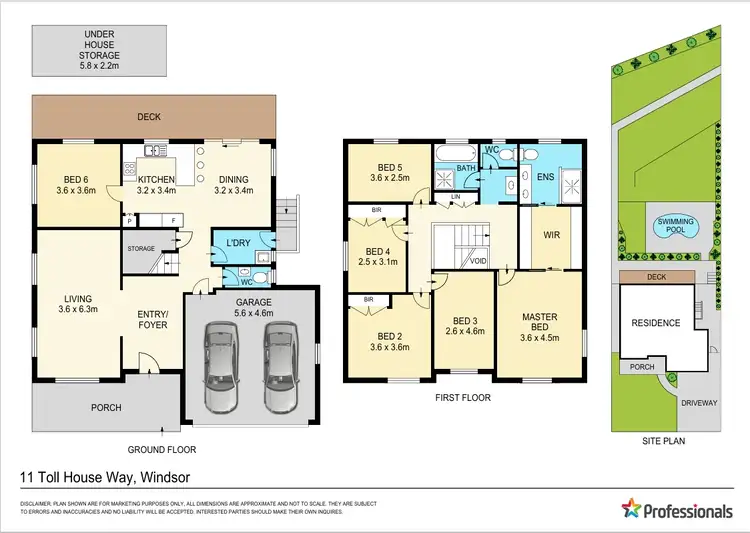 Floorplan of Homely house listing, 11 Toll House Way, Windsor NSW 2756