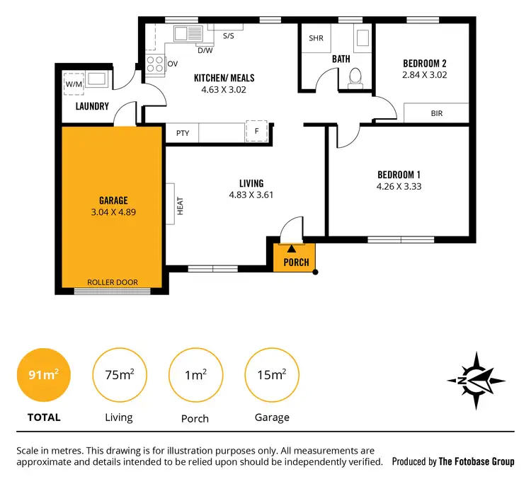 Floorplan of Homely unit listing, 4/69 Marian Road, Payneham South SA 5070