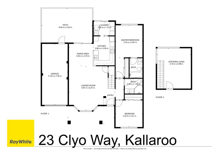 Floorplan of Homely house listing, 23 Clyo Way, Kallaroo WA 6025