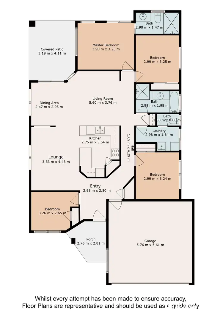 Floorplan of Homely house listing, 16 Norseman Street, Rothwell QLD 4022