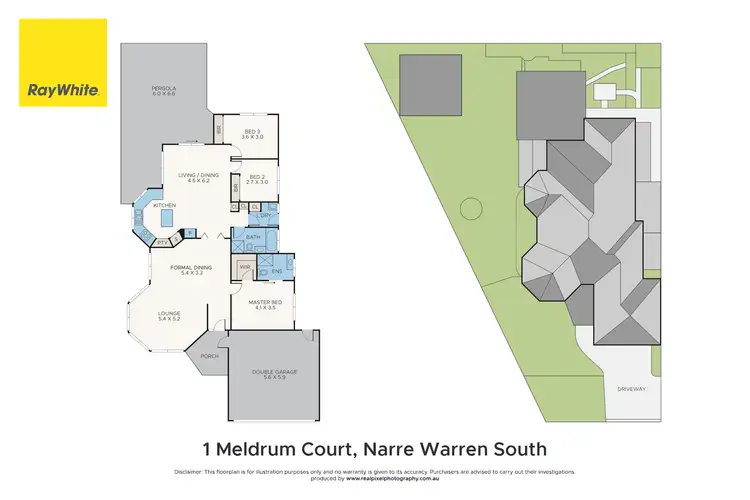 Floorplan of Homely house listing, 1 Meldrum Court, Narre Warren South VIC 3805