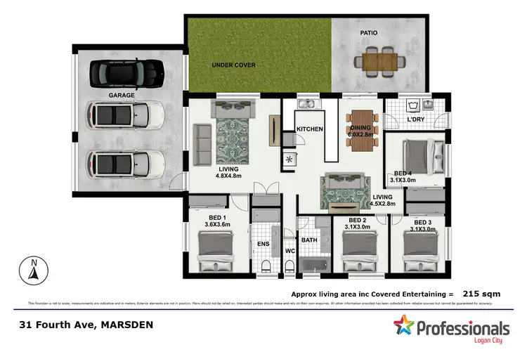 Floorplan of Homely house listing, 31 Fourth Avenue, Marsden QLD 4132