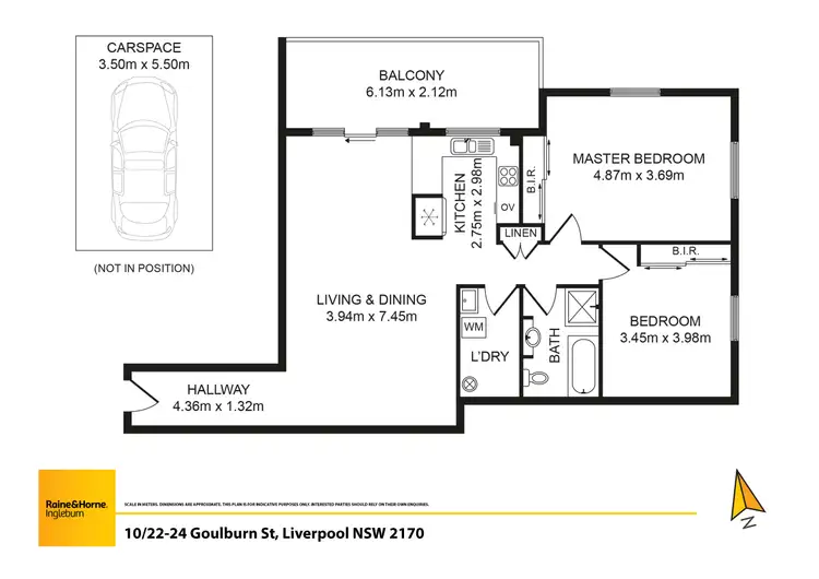 Floorplan of Homely unit listing, 10/22-24 Goulburn Street, Liverpool NSW 2170