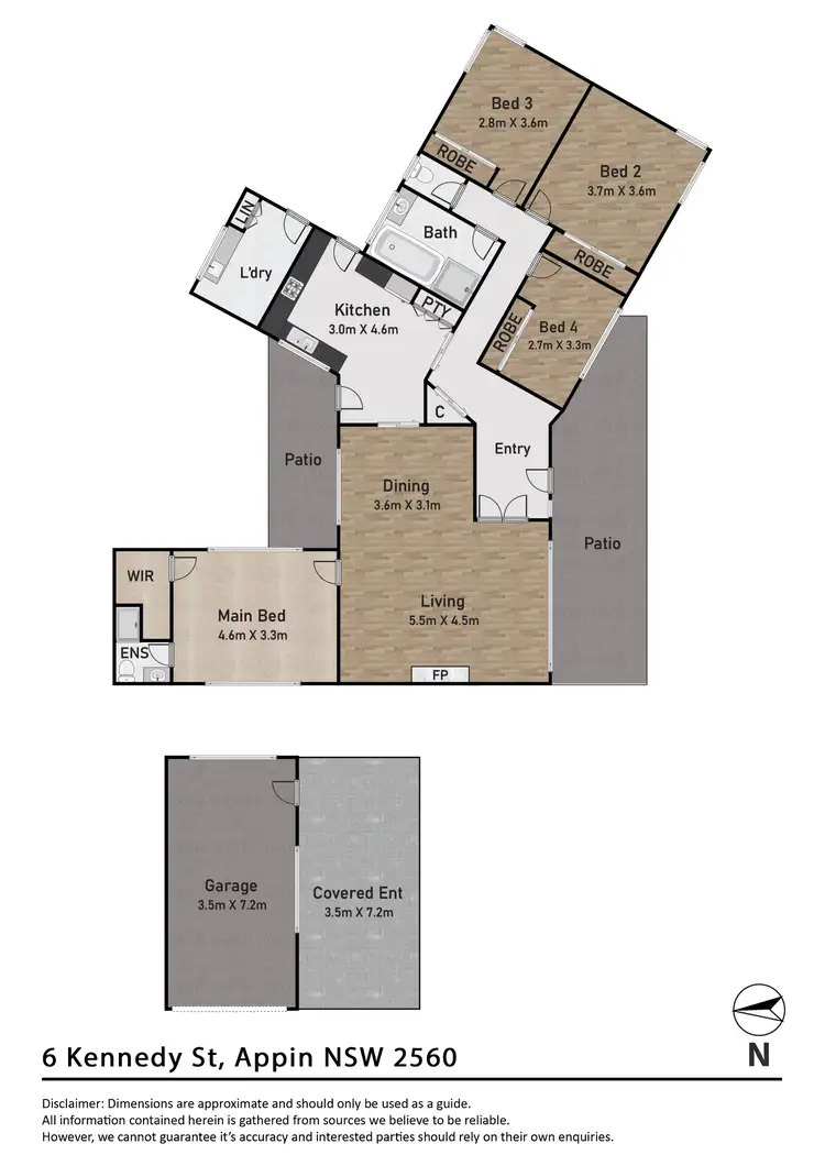 Floorplan of Homely house listing, 6 Kennedy Street, Appin NSW 2560