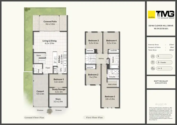 Floorplan of Homely townhouse listing, 33/46 Clover Hill Drive, Mudgeeraba QLD 4213