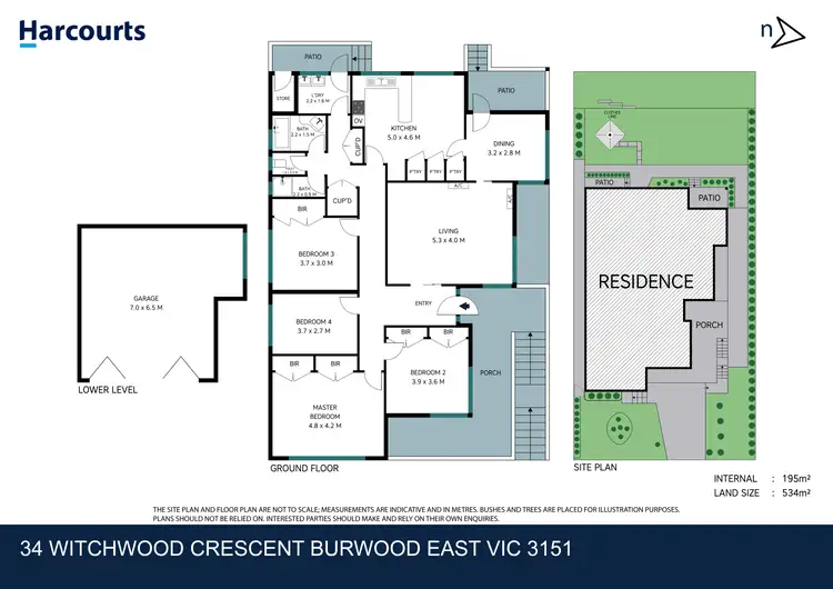 Floorplan of Homely house listing, 34 Witchwood Crescent, Burwood East VIC 3151