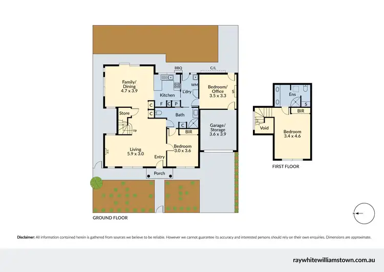 Floorplan of Homely house listing, 76 Rose Street, Altona VIC 3018