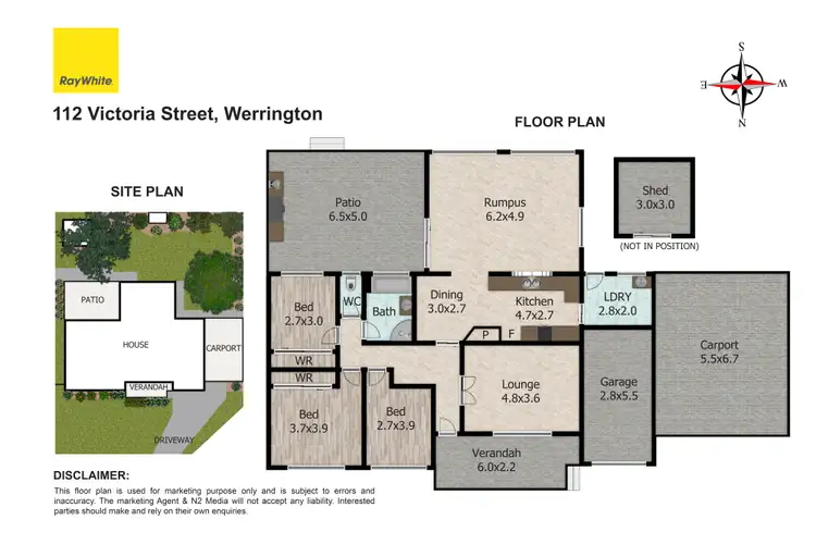 Floorplan of Homely house listing, 112 Victoria Street, Werrington NSW 2747