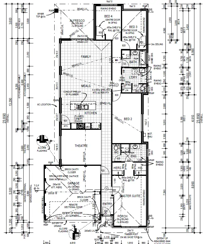 Floorplan of Homely house listing, 11 Needlewood Loop, Wandi WA 6167