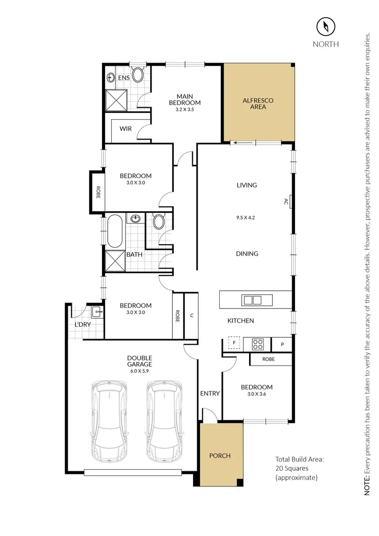 Floorplan of Homely house listing, 17 Boulderwood Court, Kurunjang VIC 3337