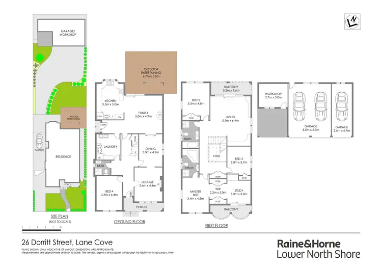 Floorplan of Homely house listing, 26 Dorritt Street, Lane Cove NSW 2066