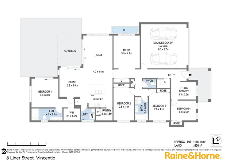 Floorplan of Homely house listing, 8 Liner Street, Vincentia NSW 2540